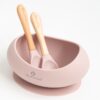 Vajilla 3 piezas silicona pink Olmitos. - Imagen 7